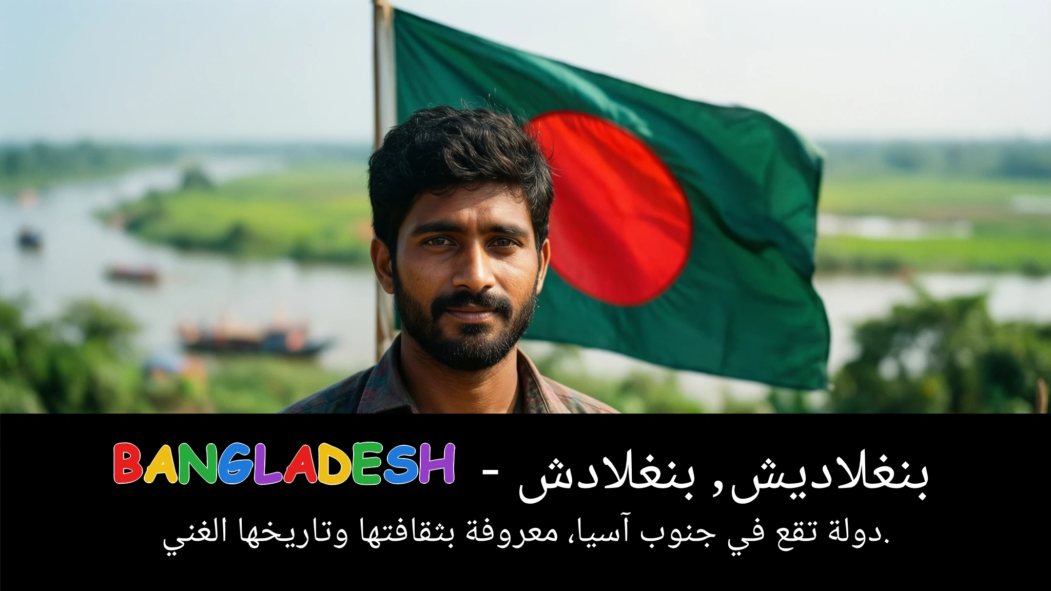 Arabic Illustration for Bangladesh